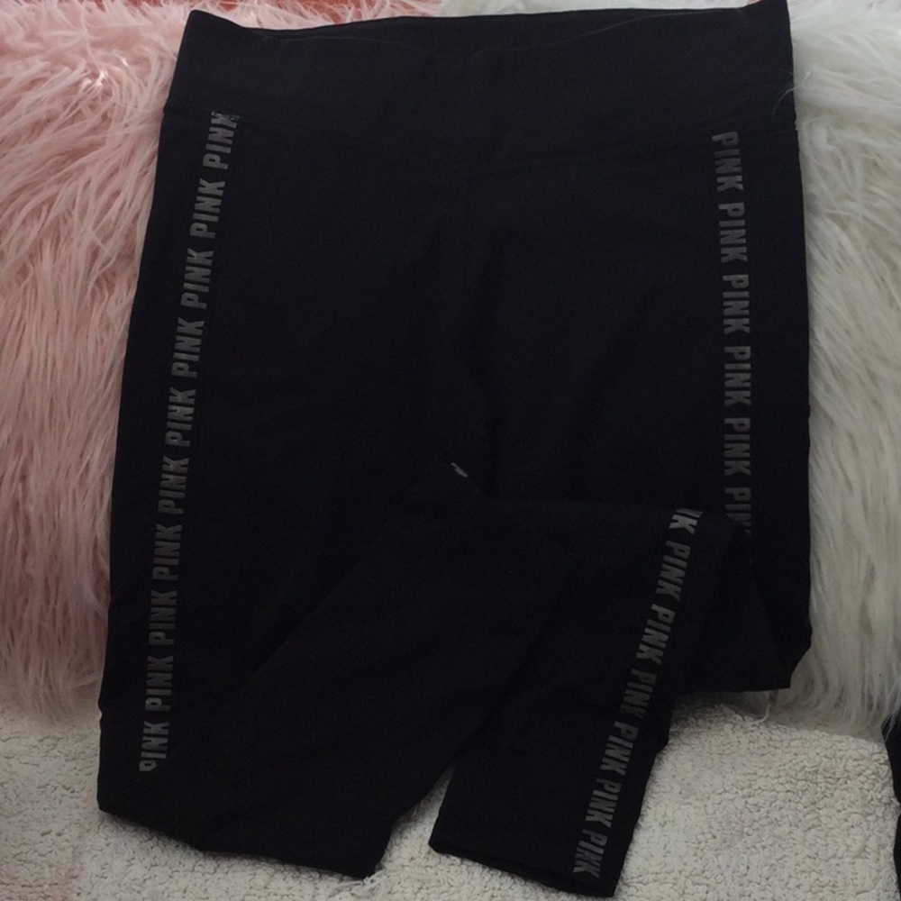 Pink cozy leggings